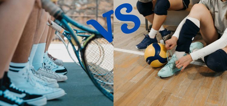 Volleyball Vs. Tennis Shoes